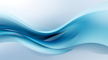 Abstract blue and aqua gradient wallpaper with smooth flowing waves and a clean, modern design. Perfect for creating a calming, stylish background. Ideal for desktop or mobile wallpaper.