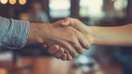 handshake between two businessmen
