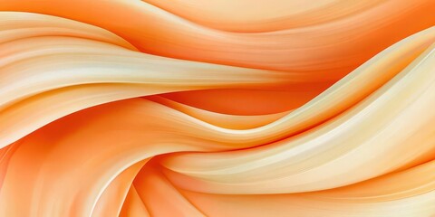 Obraz premium Abstract Orange and Yellow Swirling Texture Background