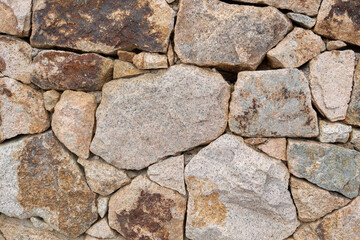 Natural Stone Wall Texture for Architectural and Design Use