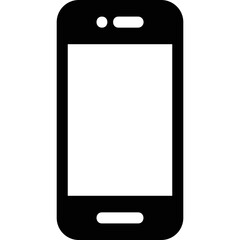 Simple vector icon smartphone