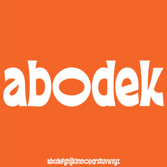 modern, futuristic modern geometric font