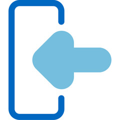 Fototapeta premium Left Arrow Icon