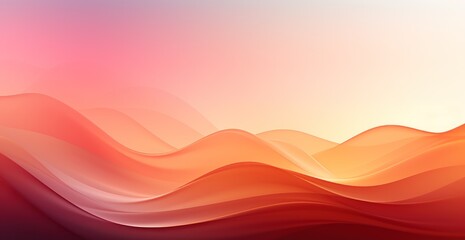 Abstract waves in warm hues create a serene and calming visual experience.