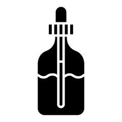  Dropper bottle  icon, vector illustration