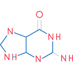 Obraz premium Guanine Icon