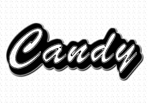 Candy Text Effect