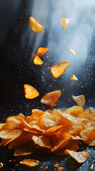 goldfish in the aquarium. Generative AI