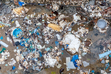 Microplastics are small plastic pieces harmful to our ocean and aquatic life.