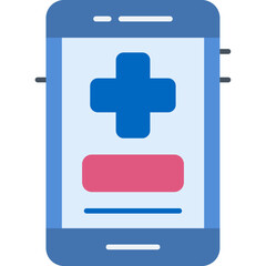 Obraz premium Health App Icon