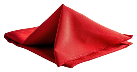 PNG  Table cloth kitchen napkin red white background.