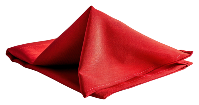 PNG Table cloth kitchen napkin red white background.