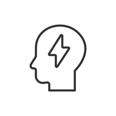 Fast reaction icon in line design. Fast, reaction, speed, response, agility, quick, reflex on white background vector. Fast reaction editable stroke icon