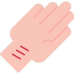 Obraz premium Laceration Icon