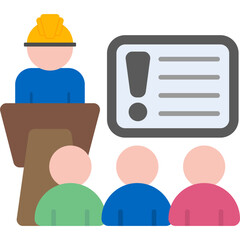 Safety Meeting Icon