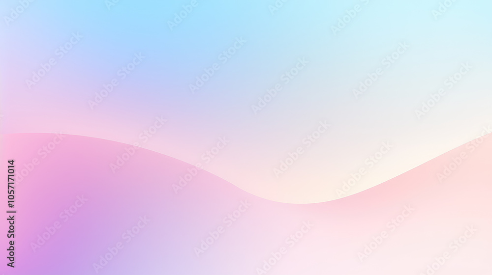 Aufkleber this image features an elegant fusion of pastel colors forming smooth wave patterns, offering a tran