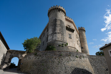 Obraz premium Bracciano, Italy. The Orsini-Odescalchi Castle, also known as Bracciano Castle