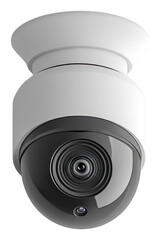 PNG Real modern security camera device ceiling-mounted surveillance.