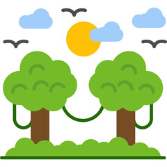 Amazon Rainforest Icon