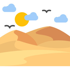 Sahara Desert Icon