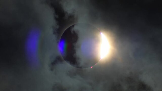 The solar eclipse of April 8, 2024, also known as the Great North American Eclipse, was a total solar eclipse visible across a band covering parts of North America, from Mexico to Canada and crossing 
