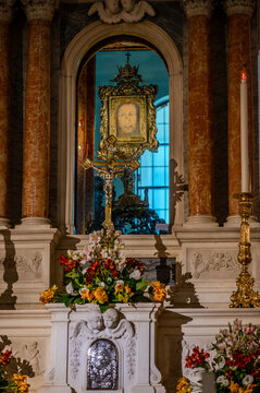 Manoppello, Abruzzo. The Holy Face