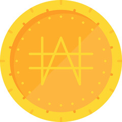 South Korean Won Icon