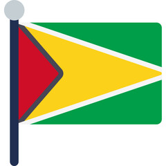 Guyana Flag Icon