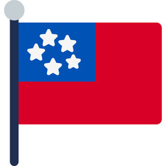 Samoa Flag Icon