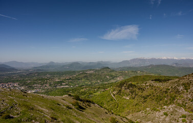 Molise, Italy. Spring landscapes