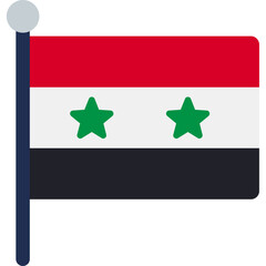 Syria Flag Icon