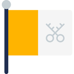 Vatican City Flag Icon