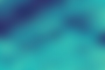 Abstract grainy gradient with noise blue and cyan colors banner poster cover abstract background design. Y2k style. Light glow noise for art product design social media and print