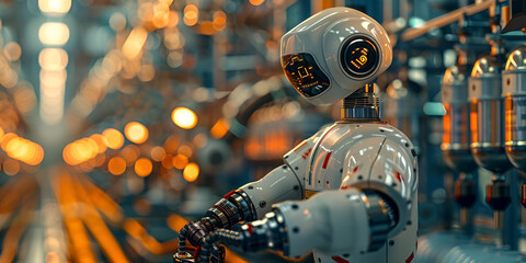 The Impact of AI Robots on Industrial Efficiency and Workforce Dynamics