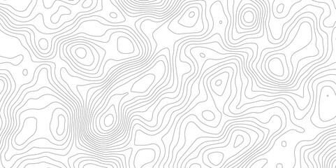topographic background and texture. topographic line contour map background, Topographic map and landscape terrain texture grid. monochrome image. 3D waves.