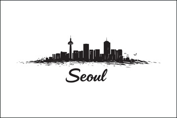 Seoul Skyline Silhouette Vector | Digital Cityscape Illustration

Seoul City Vector Art | Modern Urban Silhouette Design

Seoul Skyline SVG | Minimalist South Korea Silhouette

Seoul Silhouette Digita
