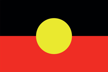 Australian aboriginal flag