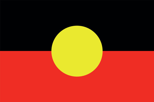 Australian aboriginal flag