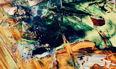 Abstract background art . Ethnic pattern. Mixtures of oil paint. Trendy hand painting canvas. Wall decor and Wall art prints Idea. 3D Texture. Art object