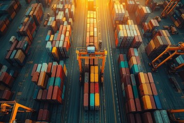 Efficient Logistics Team Performing Detailed Warehouse Inspection for Smooth