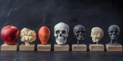 High-resolution photo illustrating the evolution of work and the importance of teaching critical thinking and creativity in education.