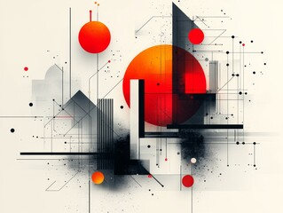 Geometric Abstract Patterns in Minimalist Startup Logo Design