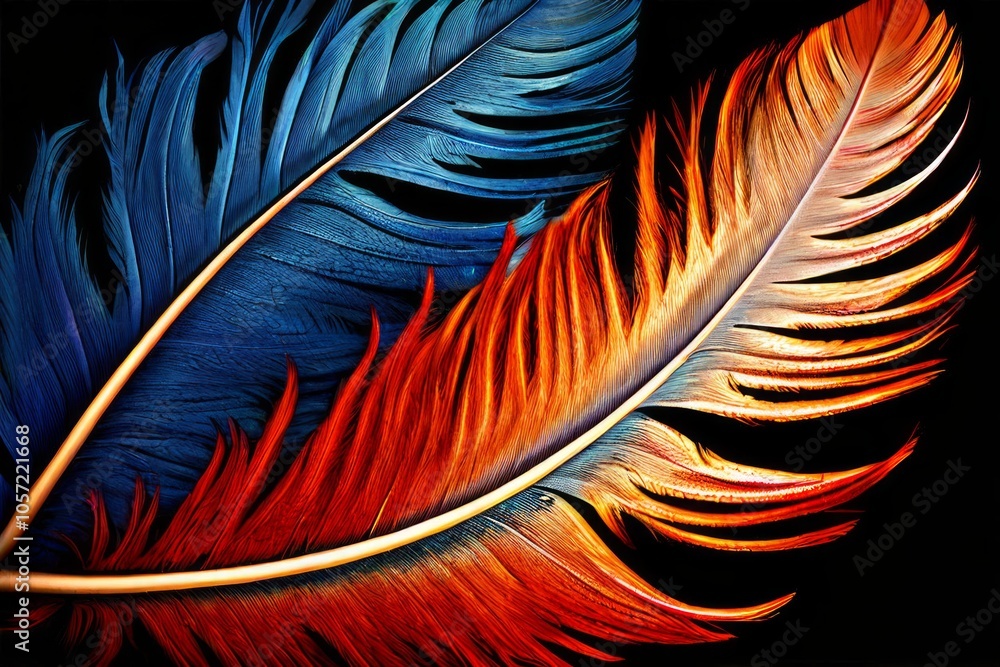 Aufkleber feather patterns the patterns on a feather resemble a stylized f