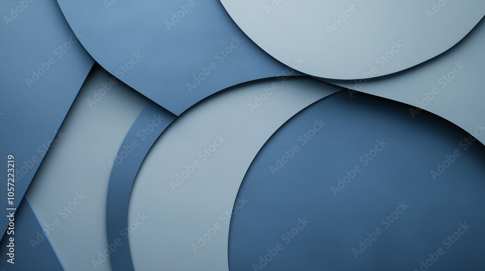 Poster modern futuristic abstract background colorful of blue and grey background with layers triangles, sq
