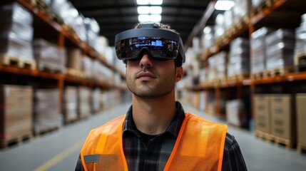 Next-generation warehouse management using wearable AR and predictive insights for improved efficiency