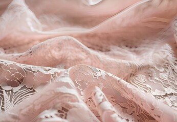 pink lace fabric