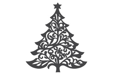 Christmas Tree  cut file, Cricut Christmas Tree, Christmas Tree file