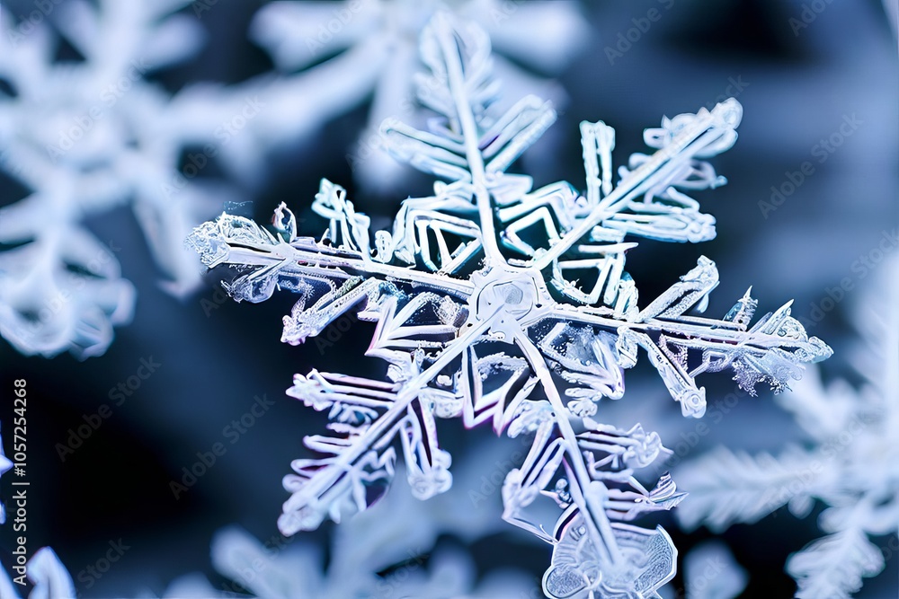 Poster snowflake patterns intricate patterns on snowflakes can resemble