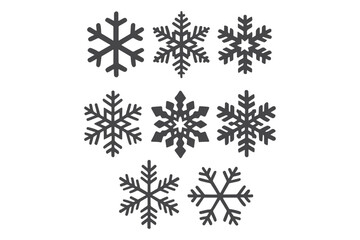 paper-cut Snowflakes SVG cut file