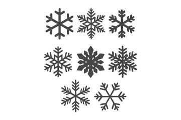paper-cut Snowflakes SVG cut file